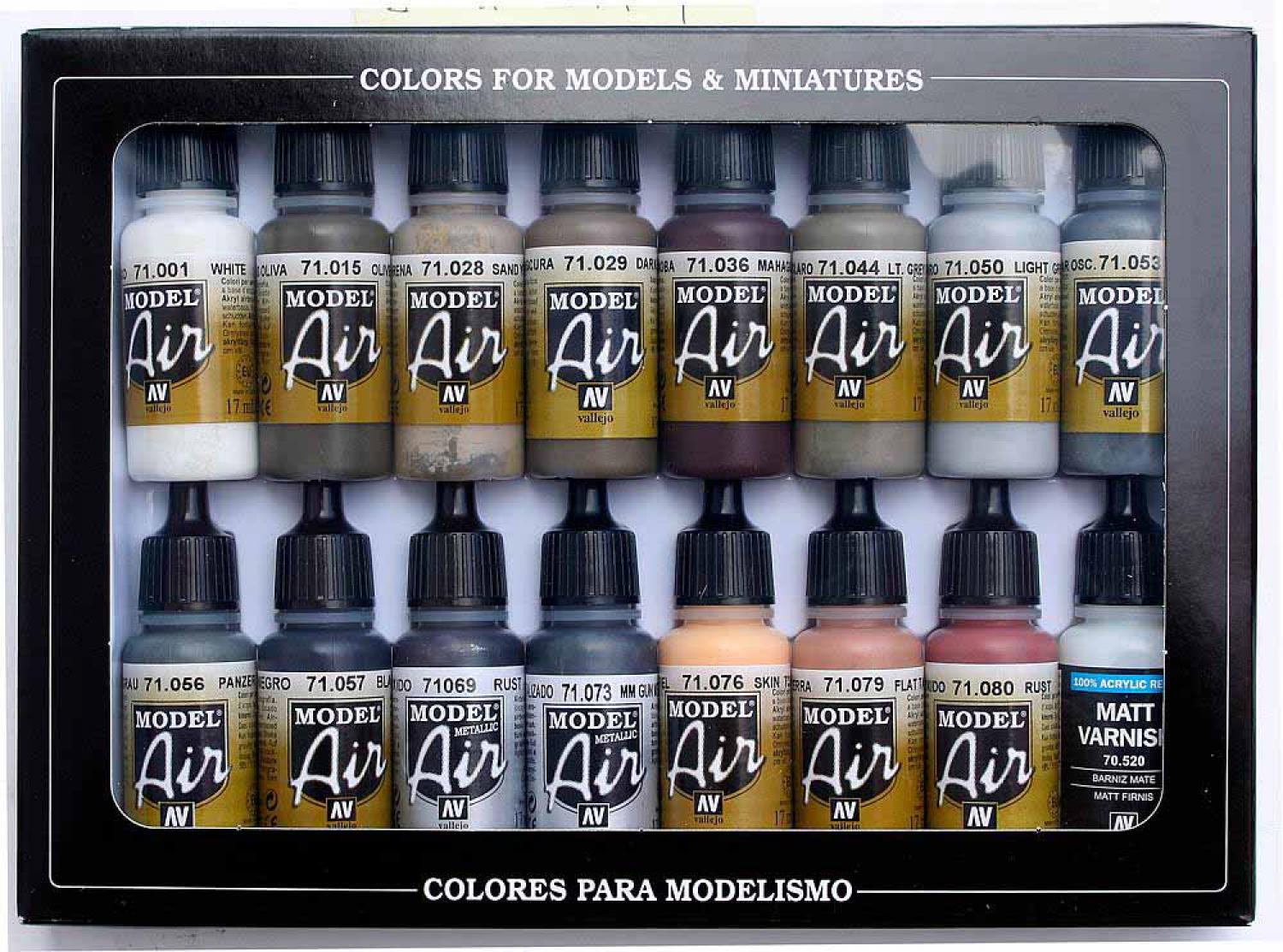 Vallejo 771194 Farb-Set, Alterungs-Set