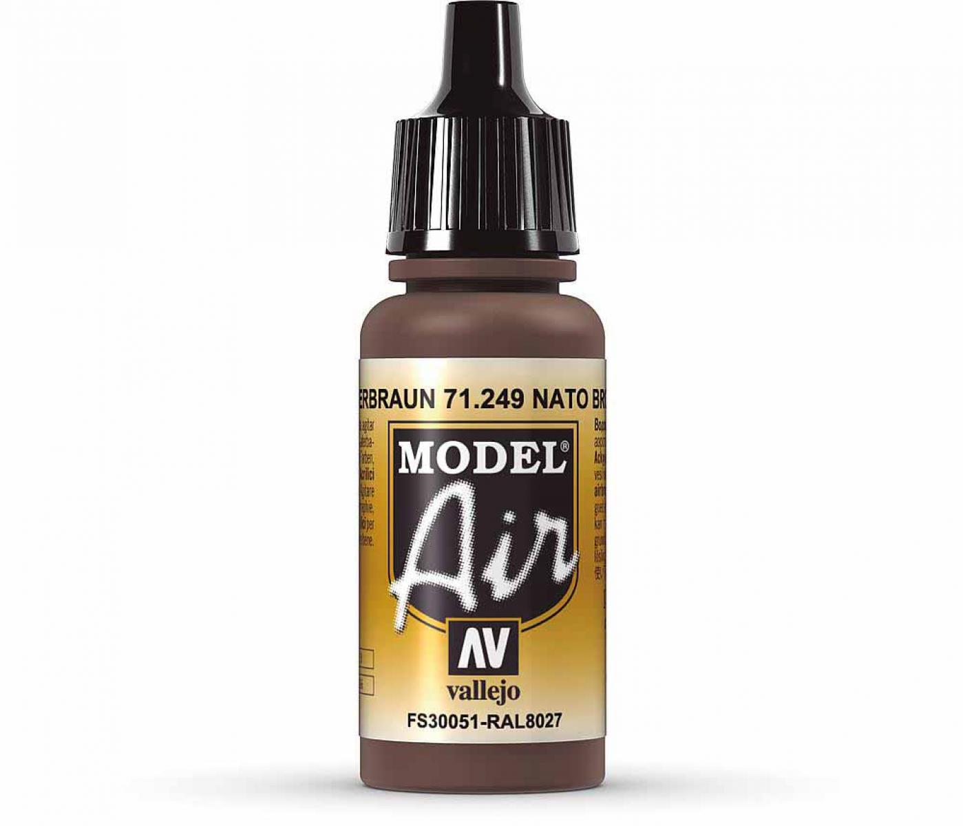 Vallejo 771249 NATO Braun, 17 ml
