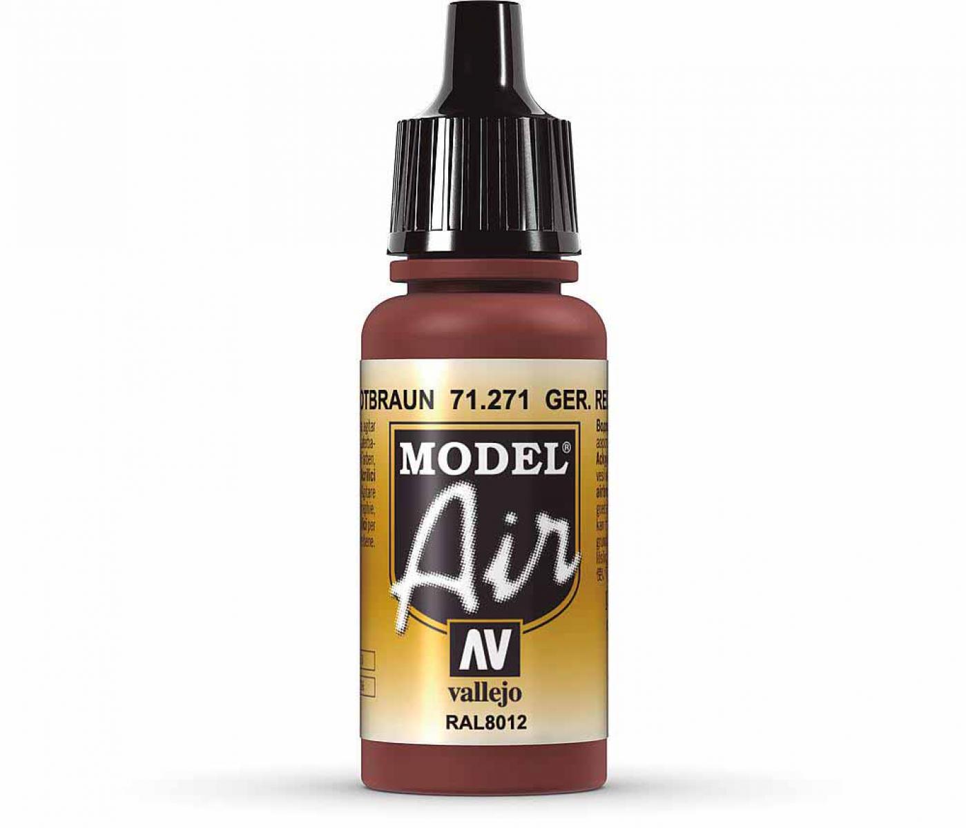 Vallejo 771271 Rotbraun, 17 ml