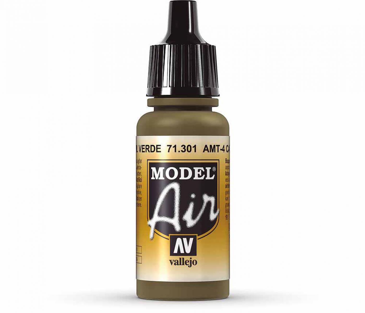 Vallejo 771301 Tarnungsgrün, AMT-4, 17 ml