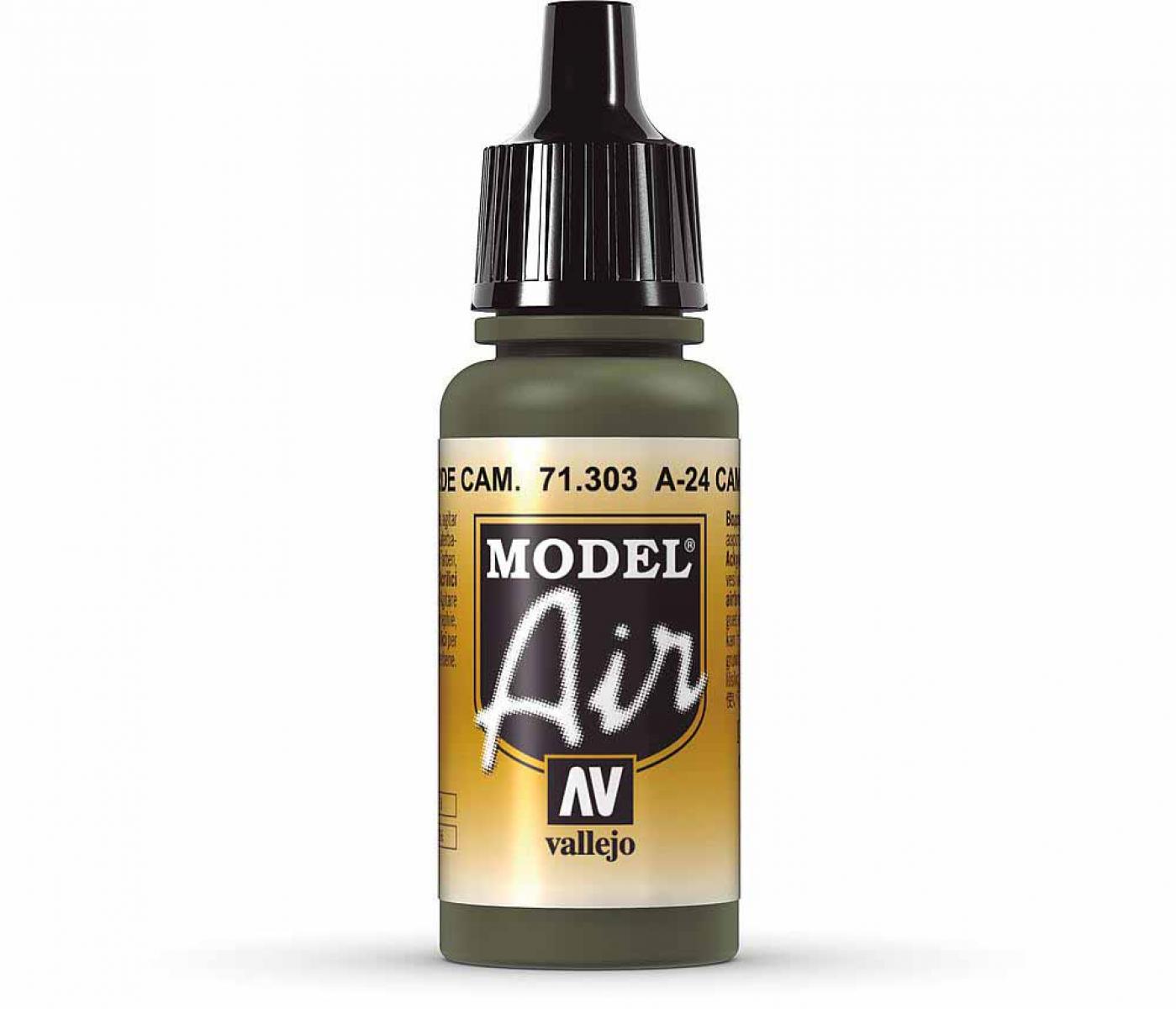 Vallejo 771303 Tarnungsgrün, A-24M, 17 ml