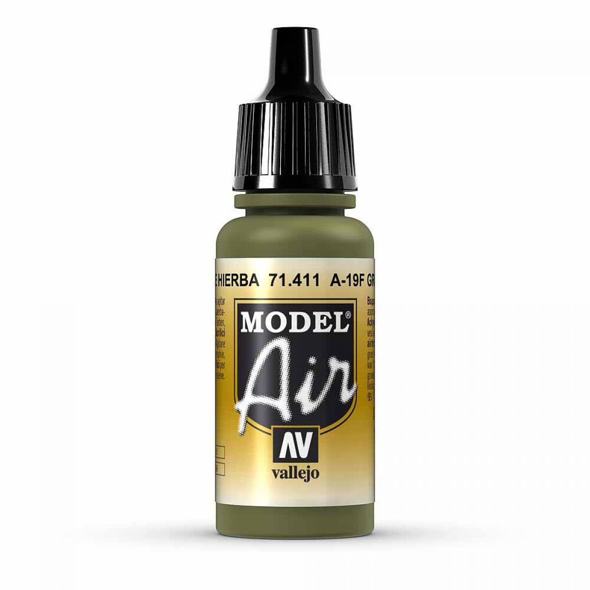 Vallejo 771411 Grass-Grün, A-19F, 17 ml