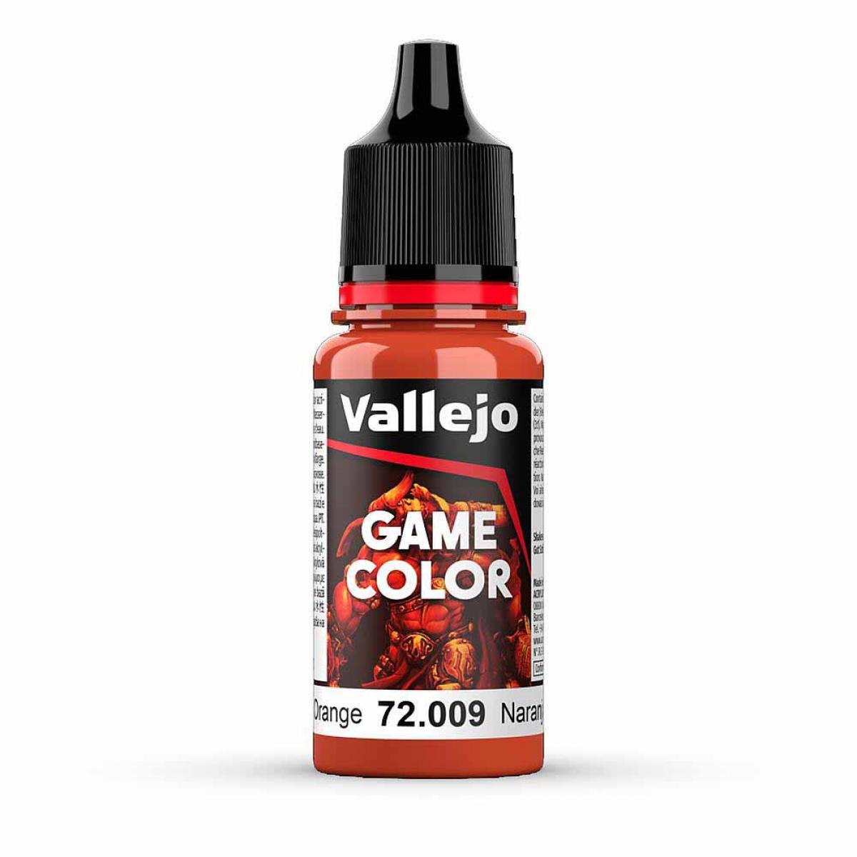 Vallejo 772009 Heiße Orange, 17 ml