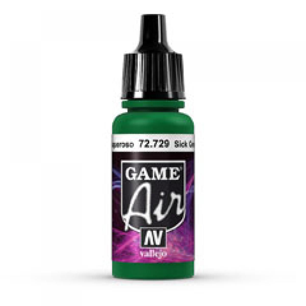 Vallejo 772729 Sick Green, 17 ml
