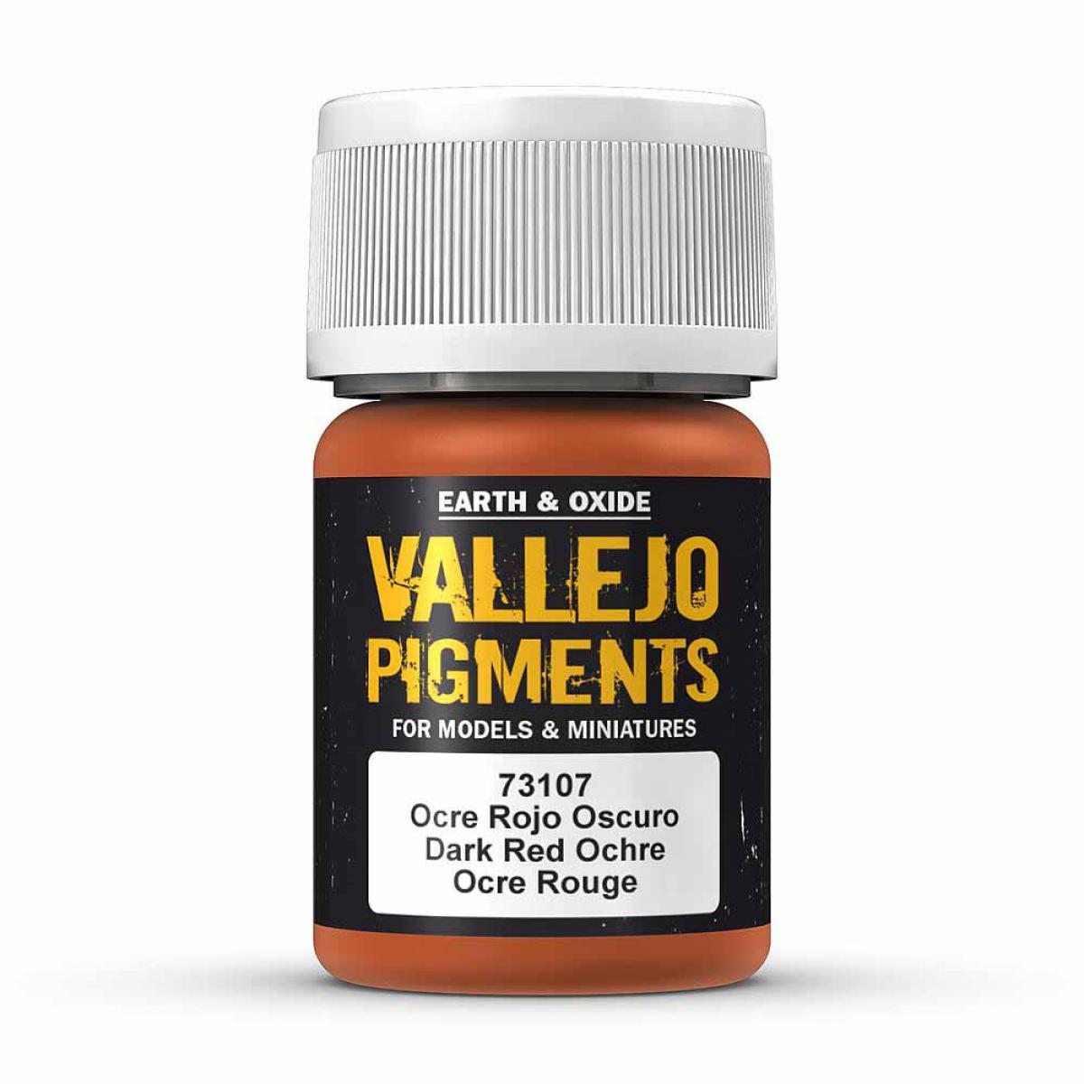 Vallejo 773107 Ocker, dunkelrot, 30 ml