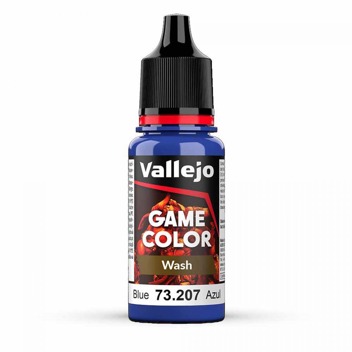 Vallejo 773207 Wash-Color, Blau, 17 ml