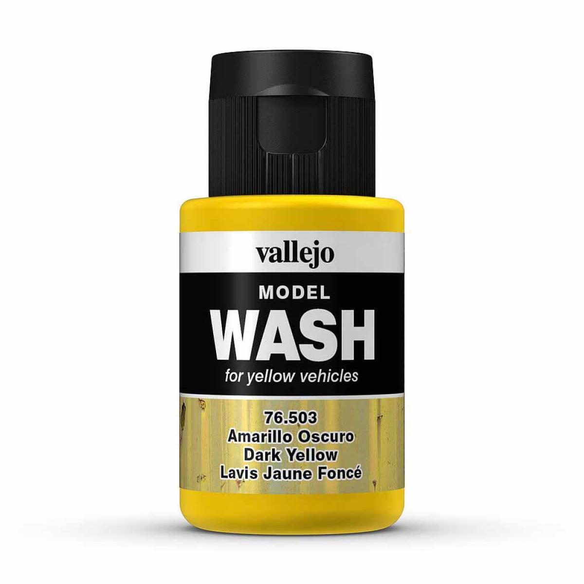 Vallejo 776503 Wash-Color, Dunkelgelb, 35 ml