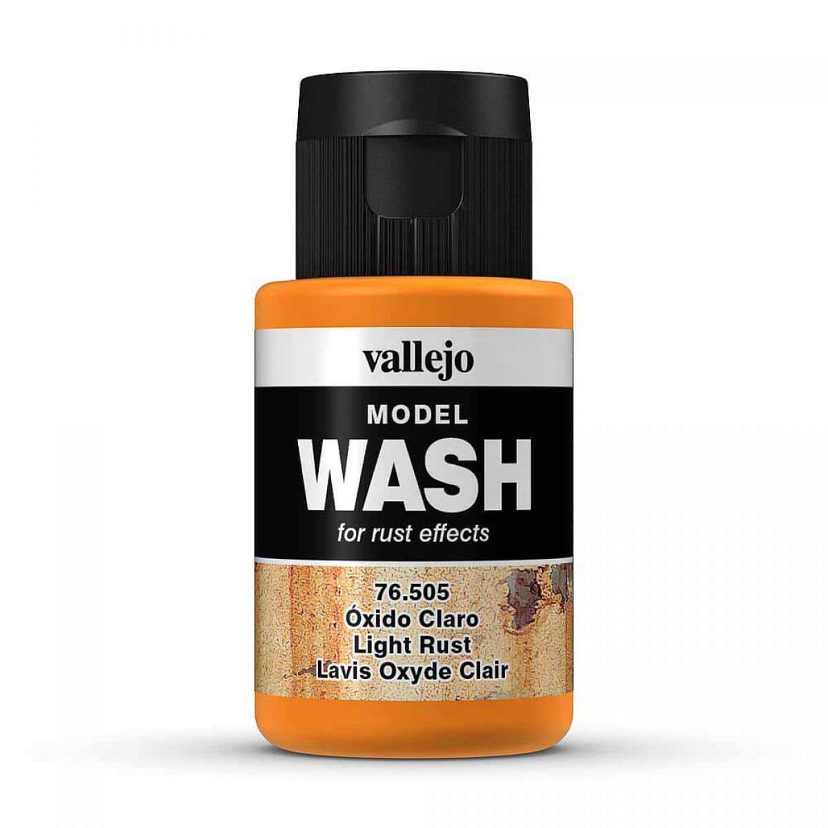 Vallejo 776505 Wash-Color, Heller Rost, 35 ml