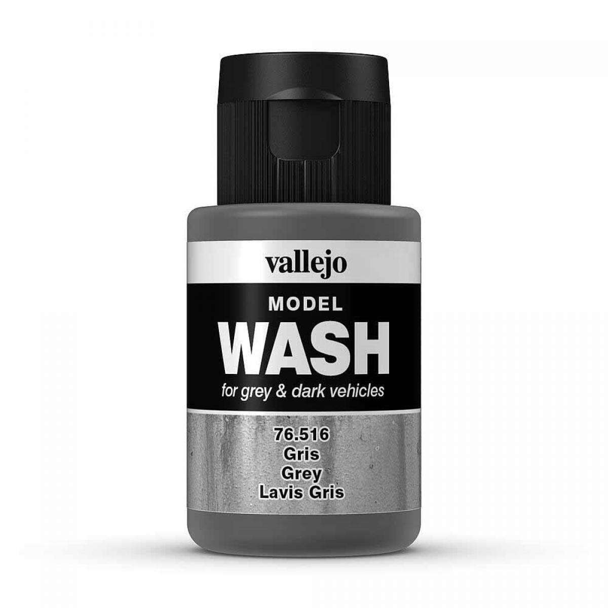 Vallejo 776516 Wash-Color, Grau, 35 ml