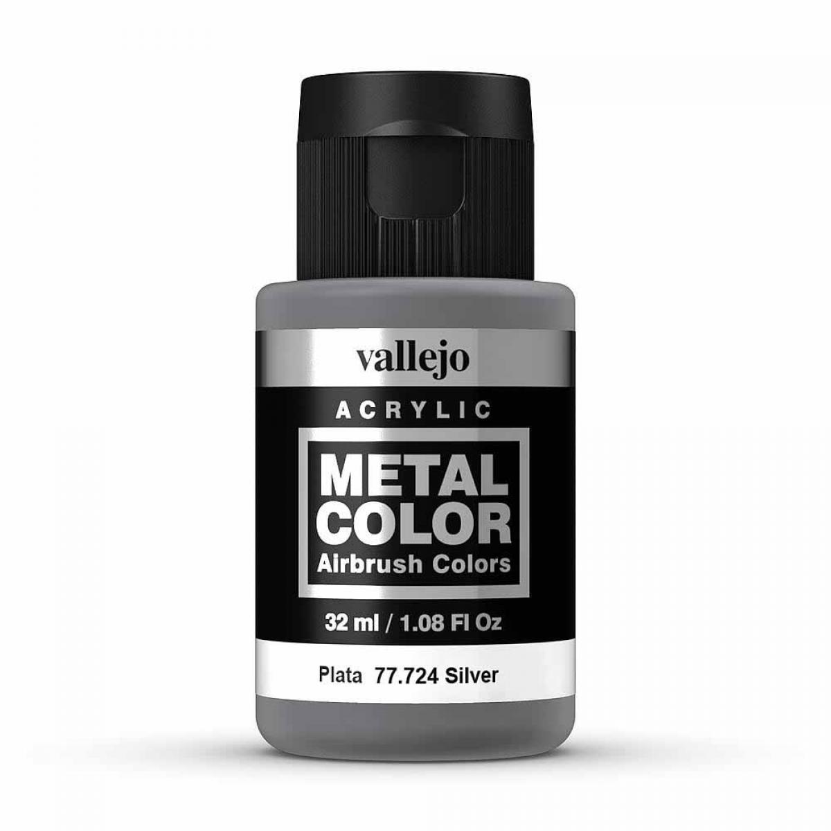 Vallejo 777724 Silber, 32 ml