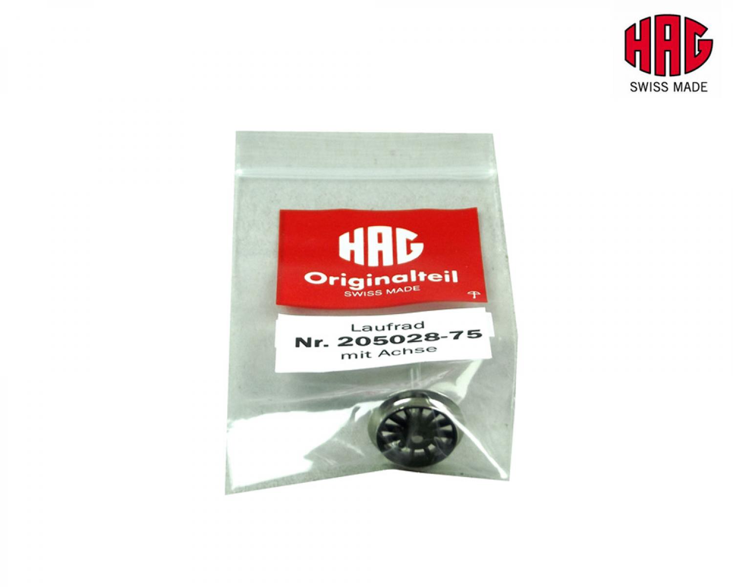 HAG 205028-75 Laufrad mit Achse