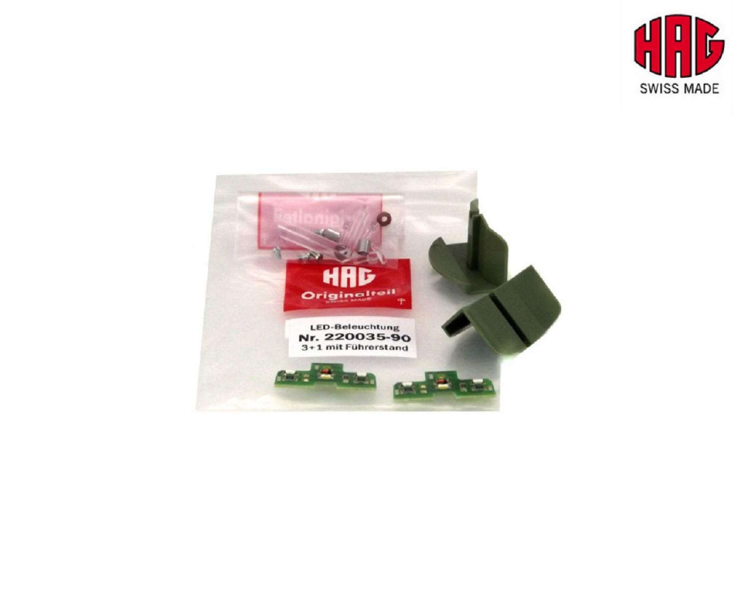 HAG 220035-90 LED-Beleuchtung 3+1 mit Führerstand