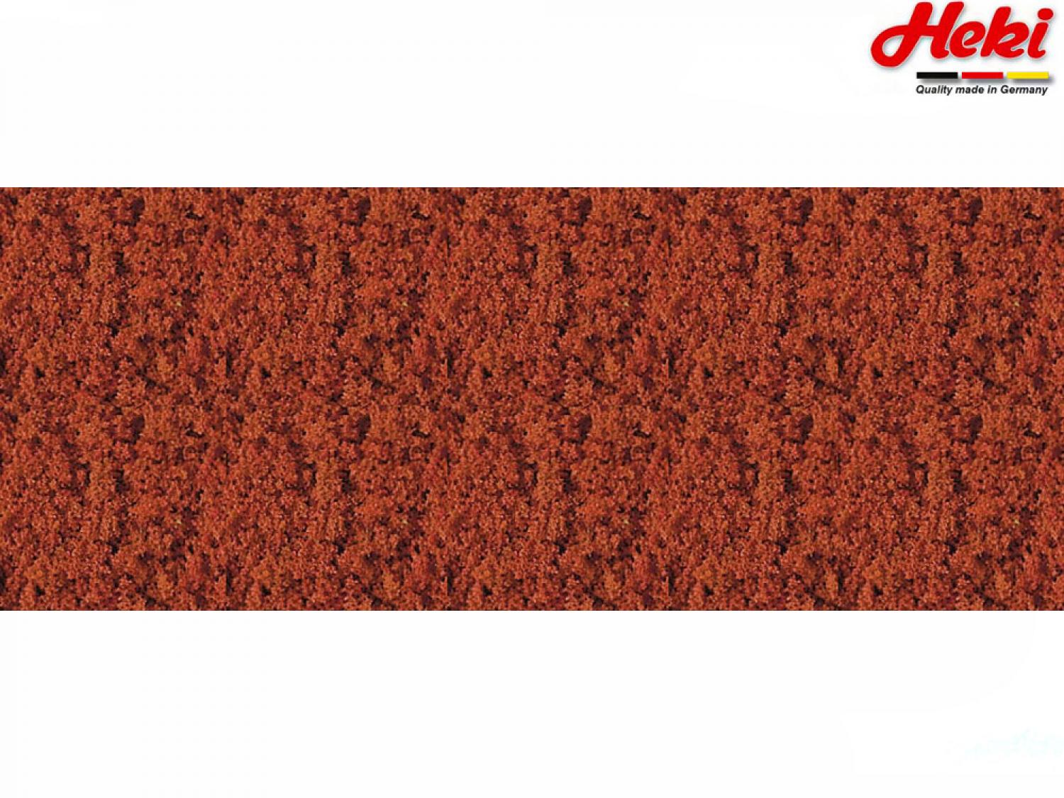 Heki 1558 Belaubungsvlies herbstlich rot 28x14cm
