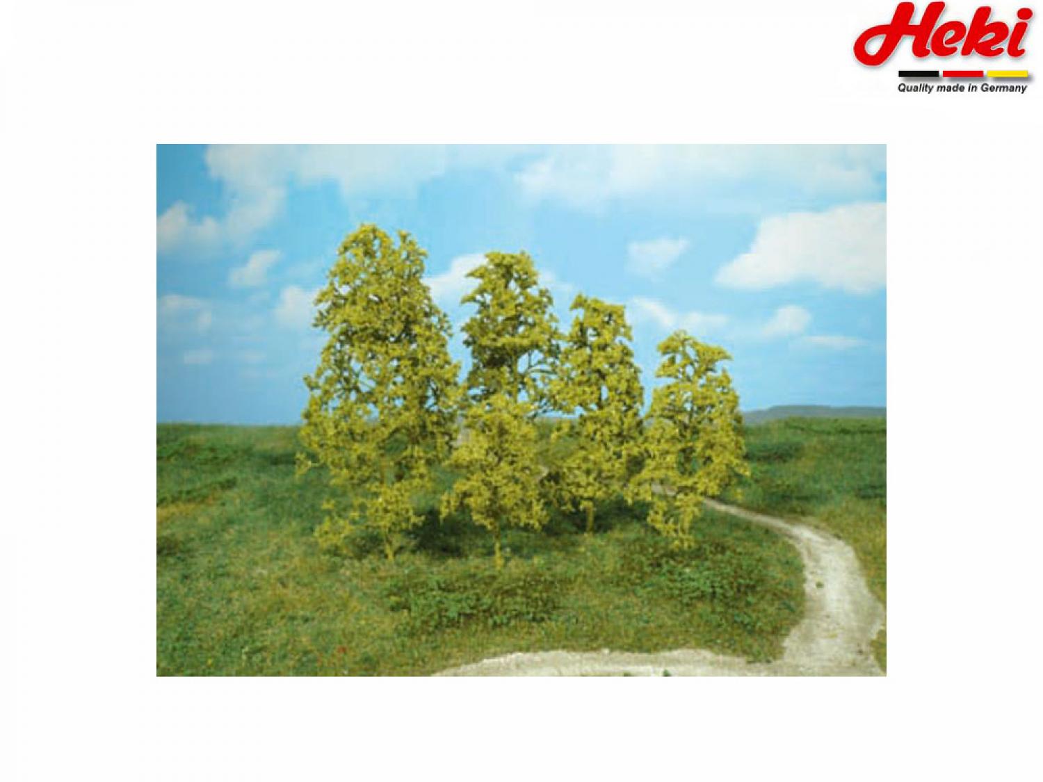 Heki 1640 12 Naturbäume hellgrün