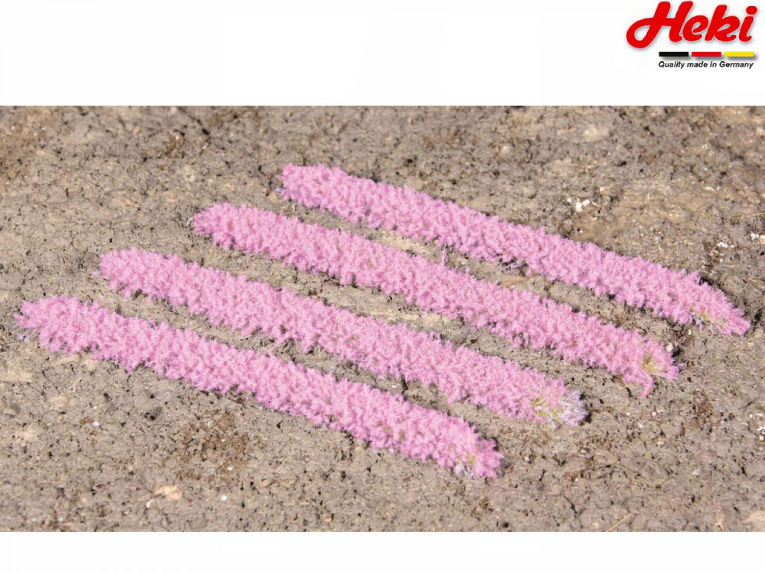 Heki 1826 10 Grasstreifen lavendel, 100 mm lang, 5-6 mm hoch