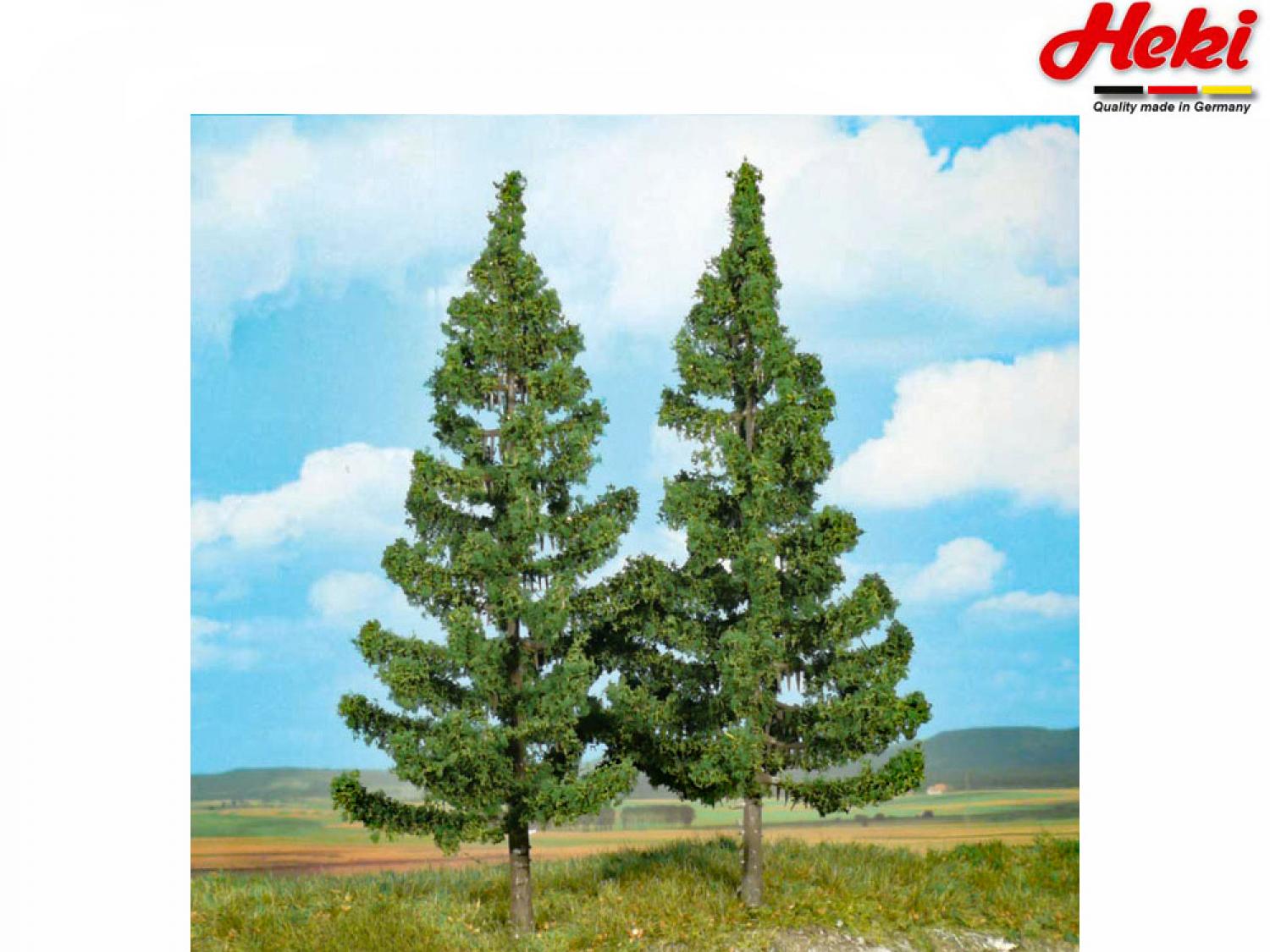 Heki 2125 2 Bergfichten 17 cm