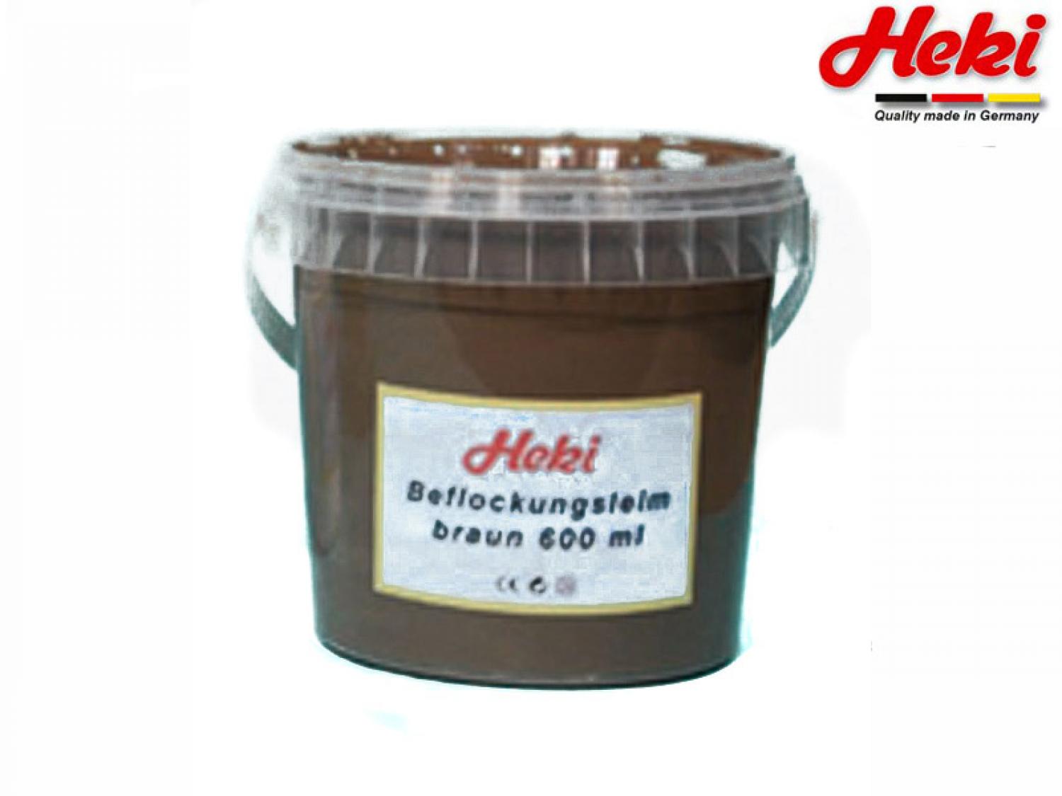 Heki 3401 Beflockungsleim, braun, 500 ml