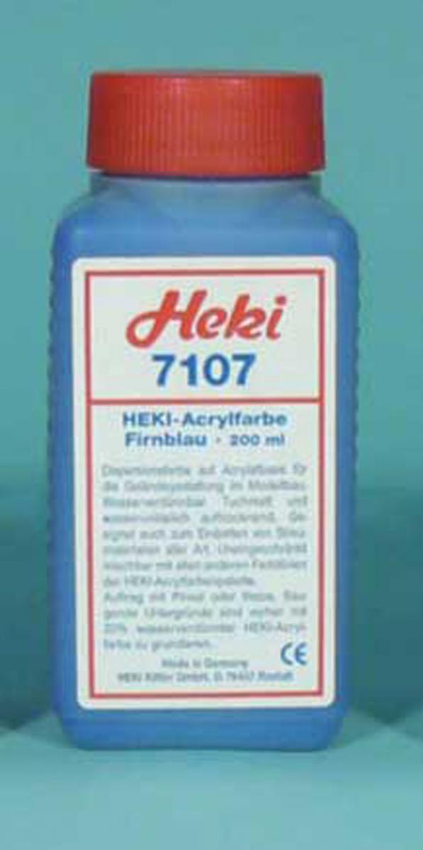 Heki 7107 Acrylfarbe Blau, 200 ml