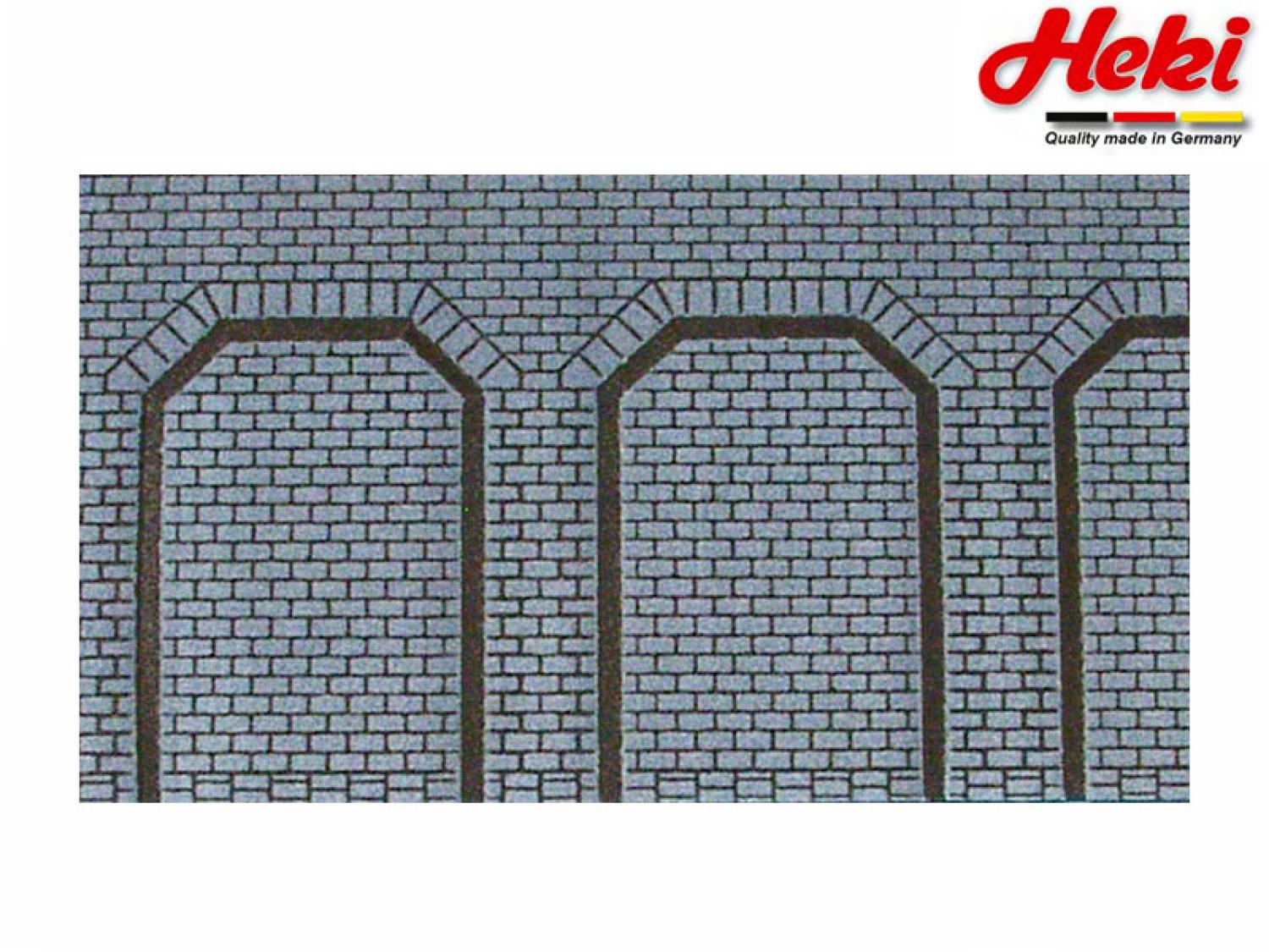 HEKI 72012 Arkade Trapez H0/TT, 50x12 cm, 2 Stück