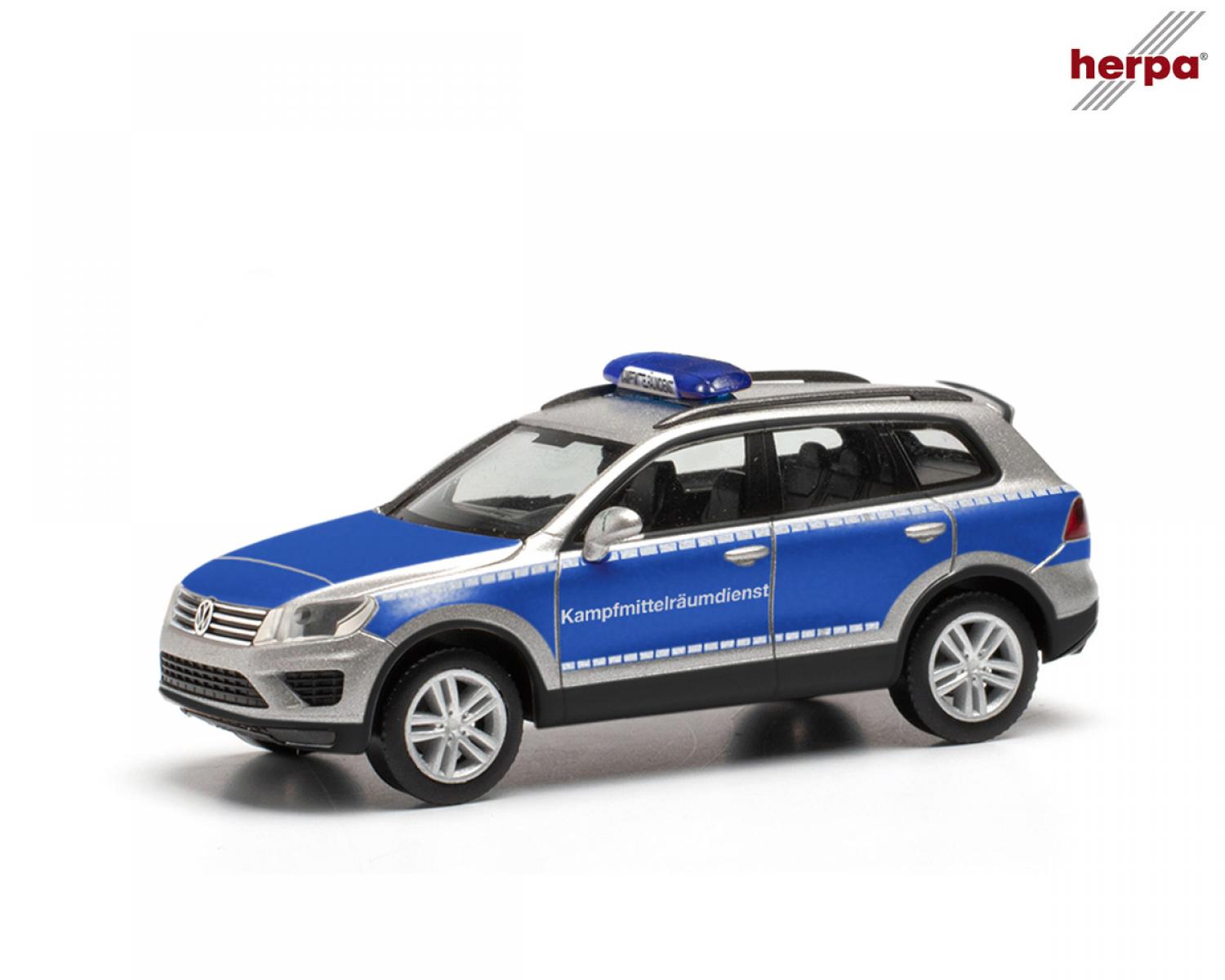 Herpa 096669 H0 VW Touareg "Kampfmittelräumd. SH"