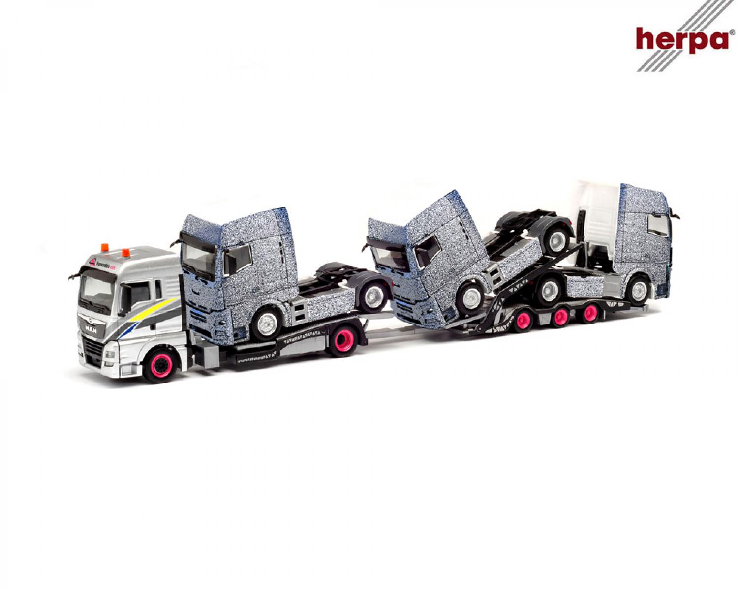 Herpa 311984 H0 MAN TGX XXL TrHzgLKW "Erlkönigen"