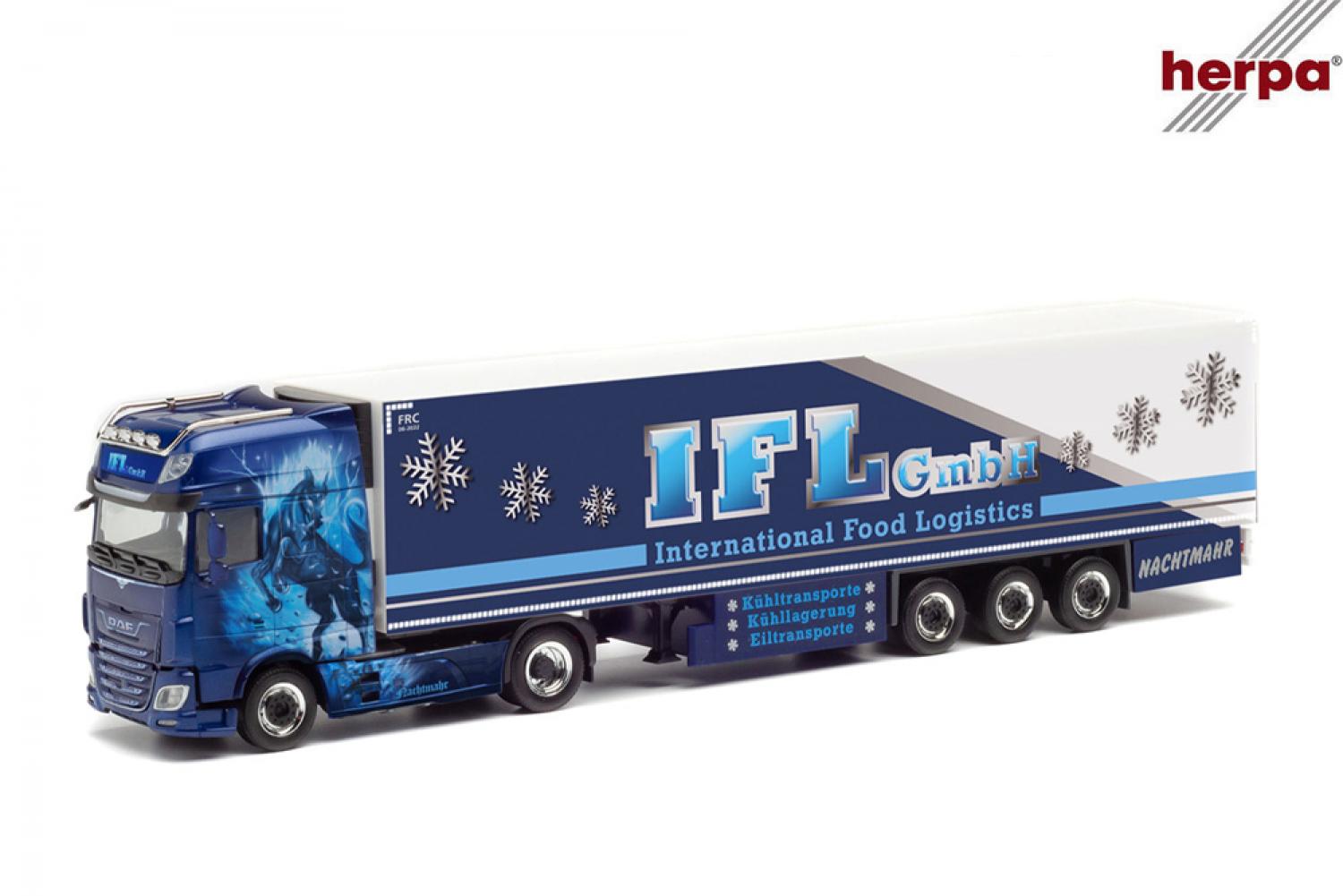 Herpa 313261 H0 DAFXF KüKoSzg. IFL/Nachtmare