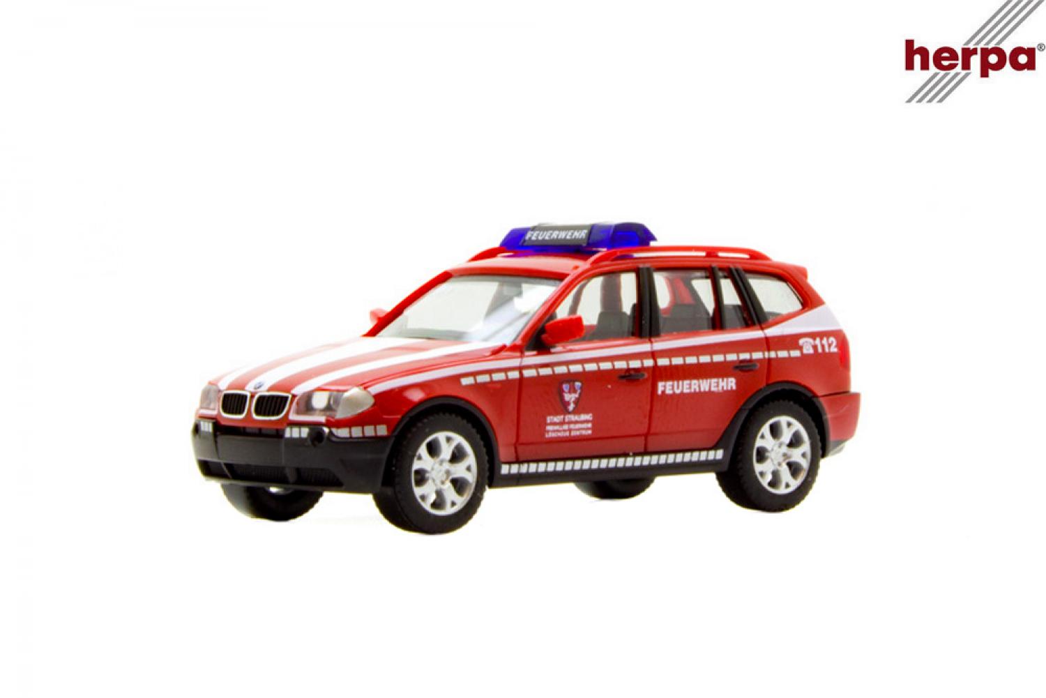 Herpa 930727 BMW X3 (E83) "Feuerwehr Straubing"