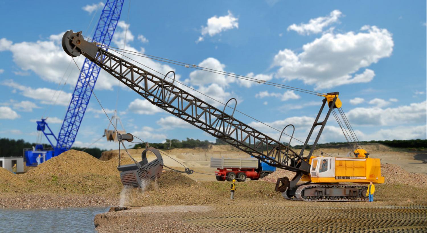 Kibri 11254 H0 LIEBHERR Seilbagger