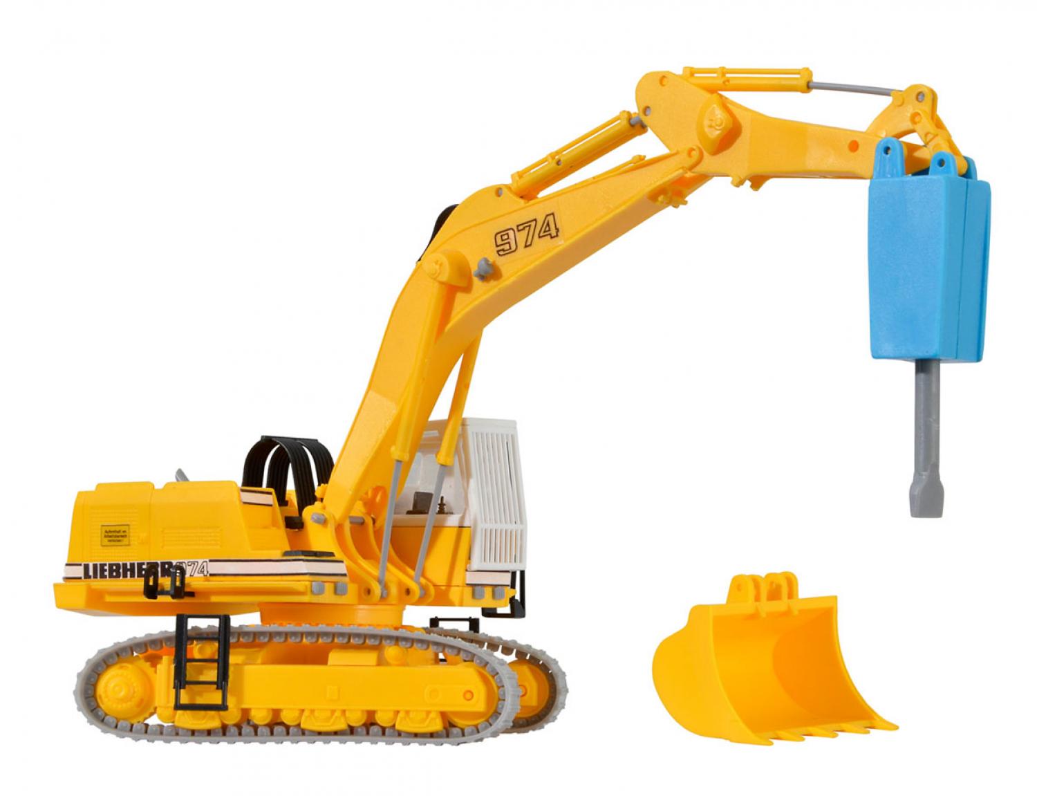 Kibri 11271 H0 LIEBHERR974 m.Schutzkäfig