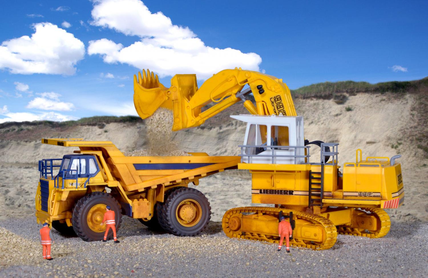 Kibri 11277 H0 LIEBHERR R992 Litronic mit