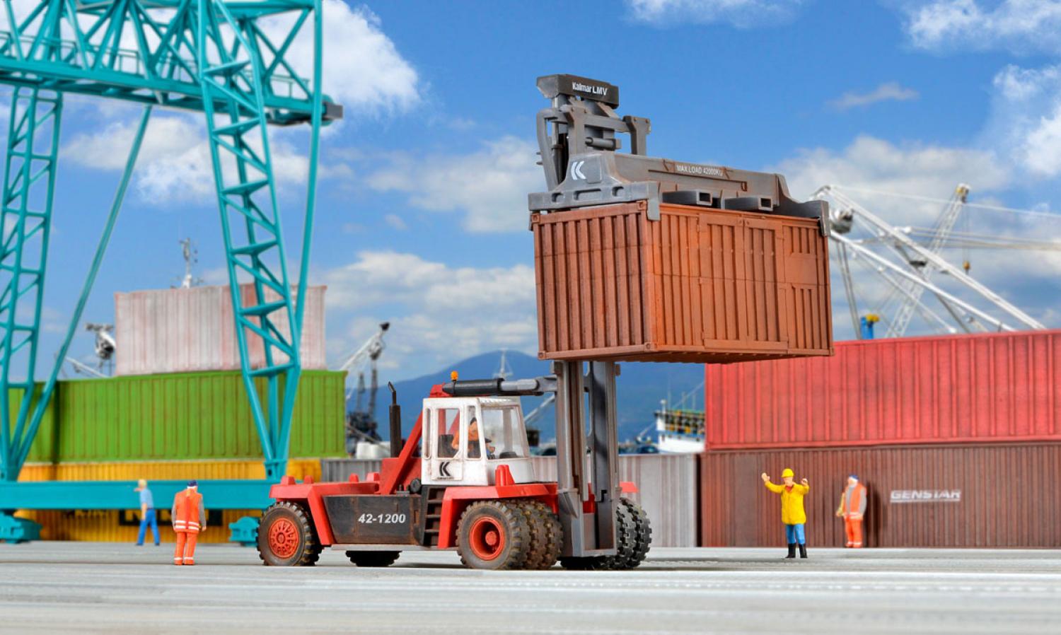 Kibri 11751 H0 KALMAR Containerlader