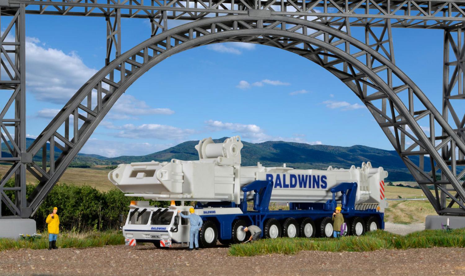 Kibri 13533 H0 BALDWINS Teleskoptransport