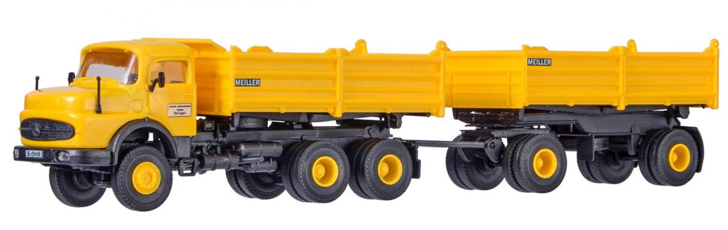 Kibri 14026 H0 MEILLER Rundhauber Kipperz