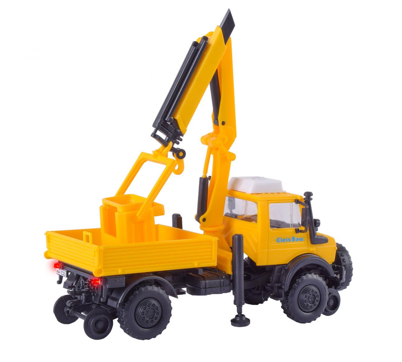 Kibri 14991 H0 Zweiwege UNIMOG GleisBau