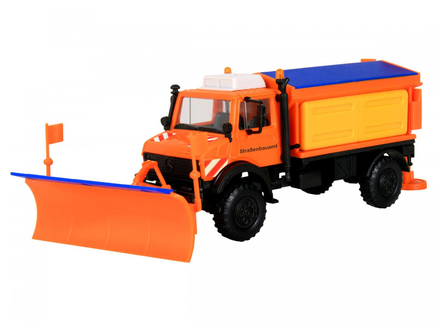Kibri 15012 H0 Unimog m. Streugeraet, Pfl