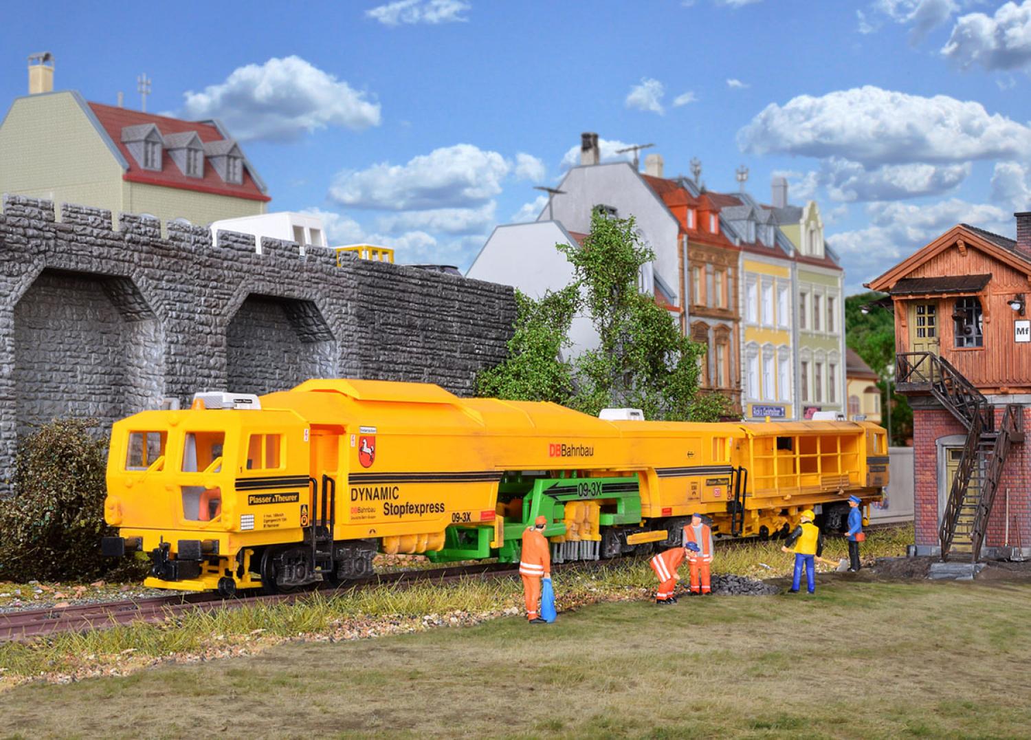 Kibri 16090 H0 Dynamic Stopfexpress Plass