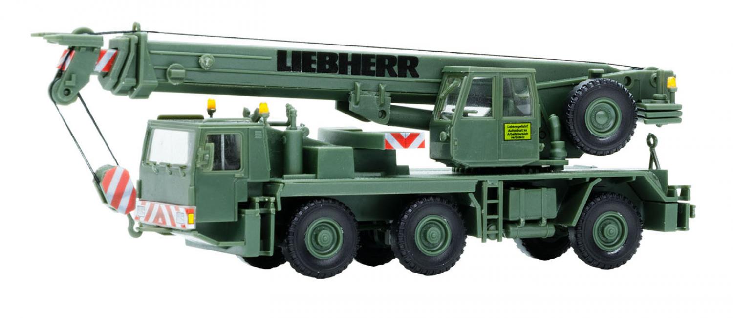 Kibri 18043 H0 Bundeswehr LIEBHERR Mobilkran