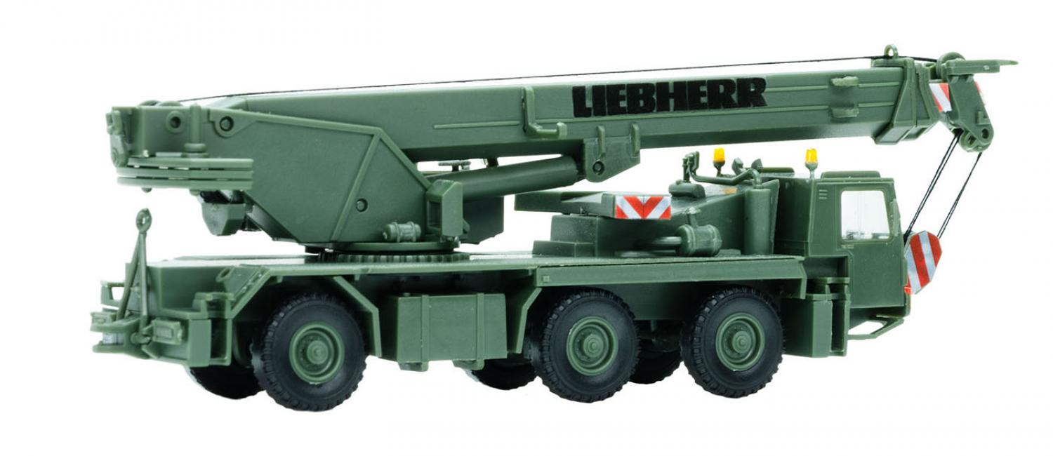 Kibri 18043 H0 Bundeswehr LIEBHERR Mobilkran