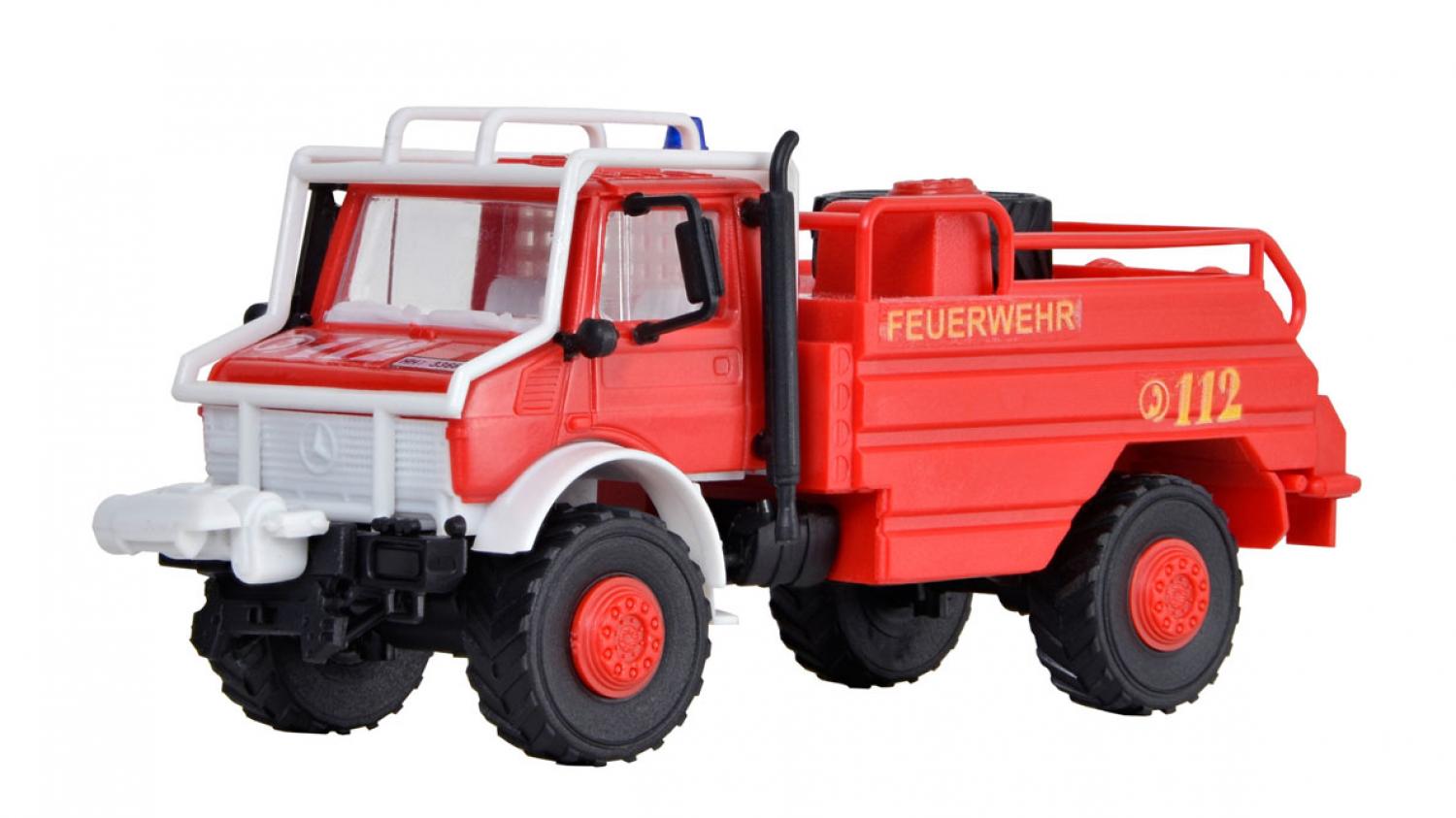 Kibri 18270 H0 Feuerwehr UNIMOG Waldbrand