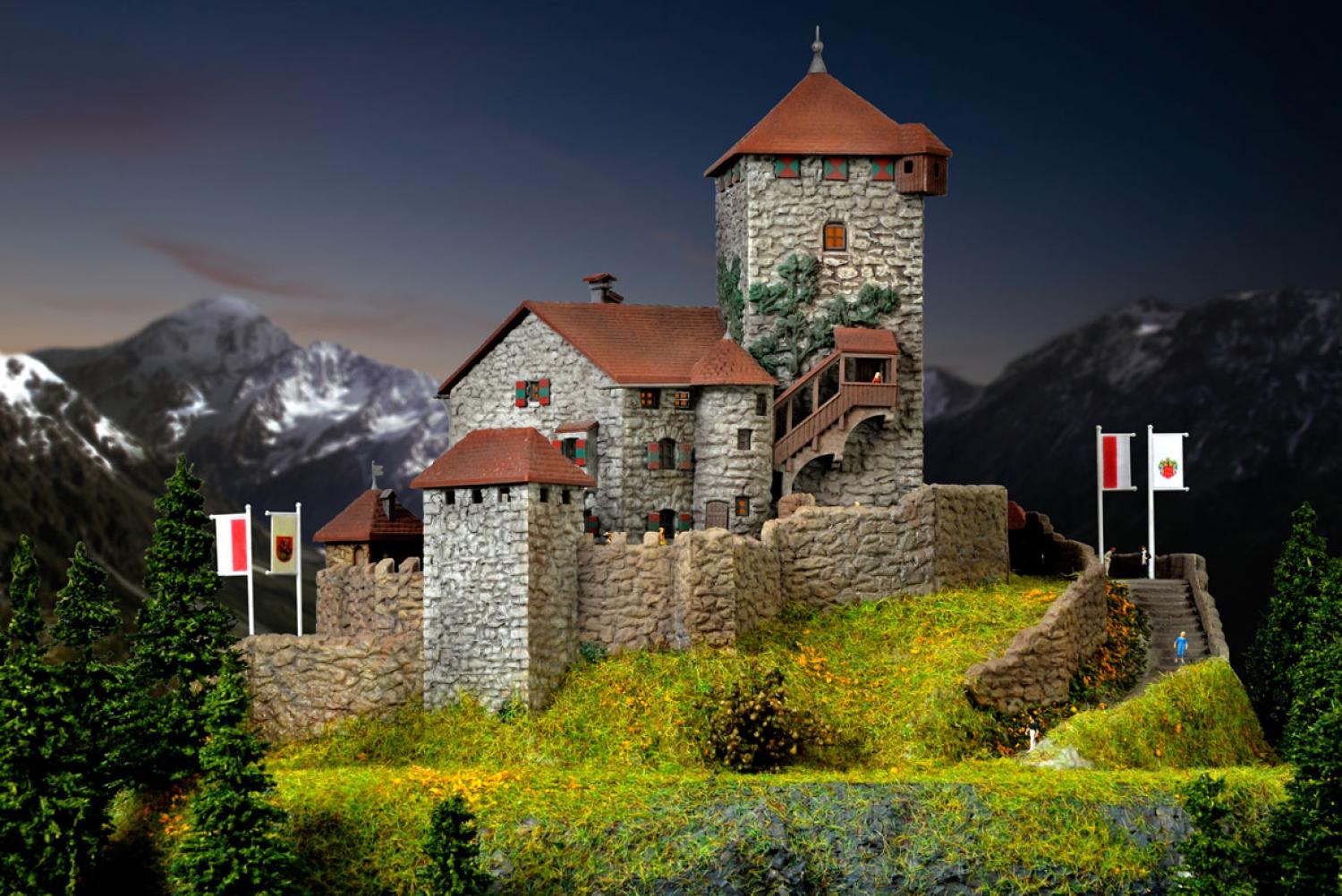 Kibri 36402 Z Burg Wildenstein