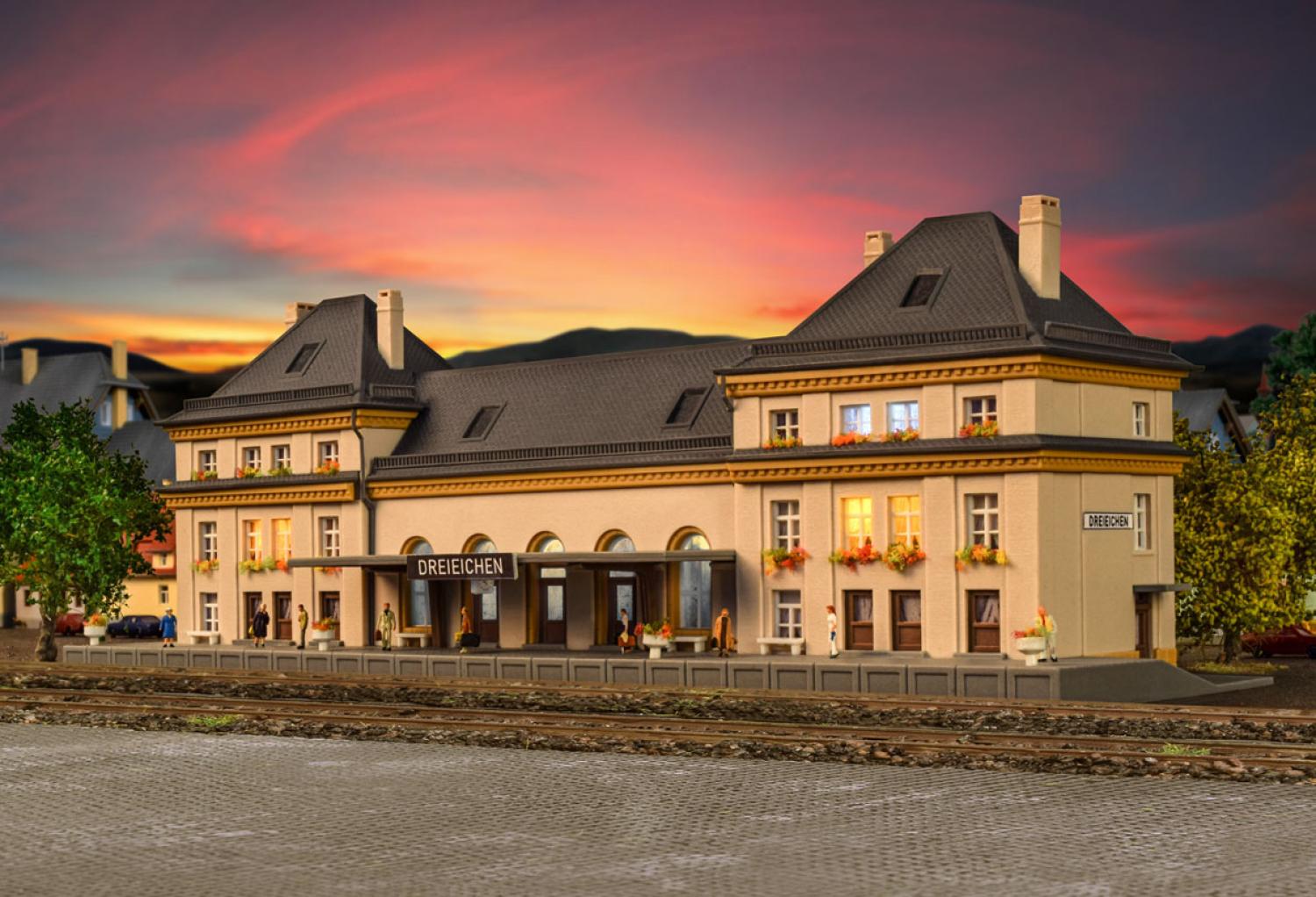 Kibri 36714 Z Bahnhof Dreieichen