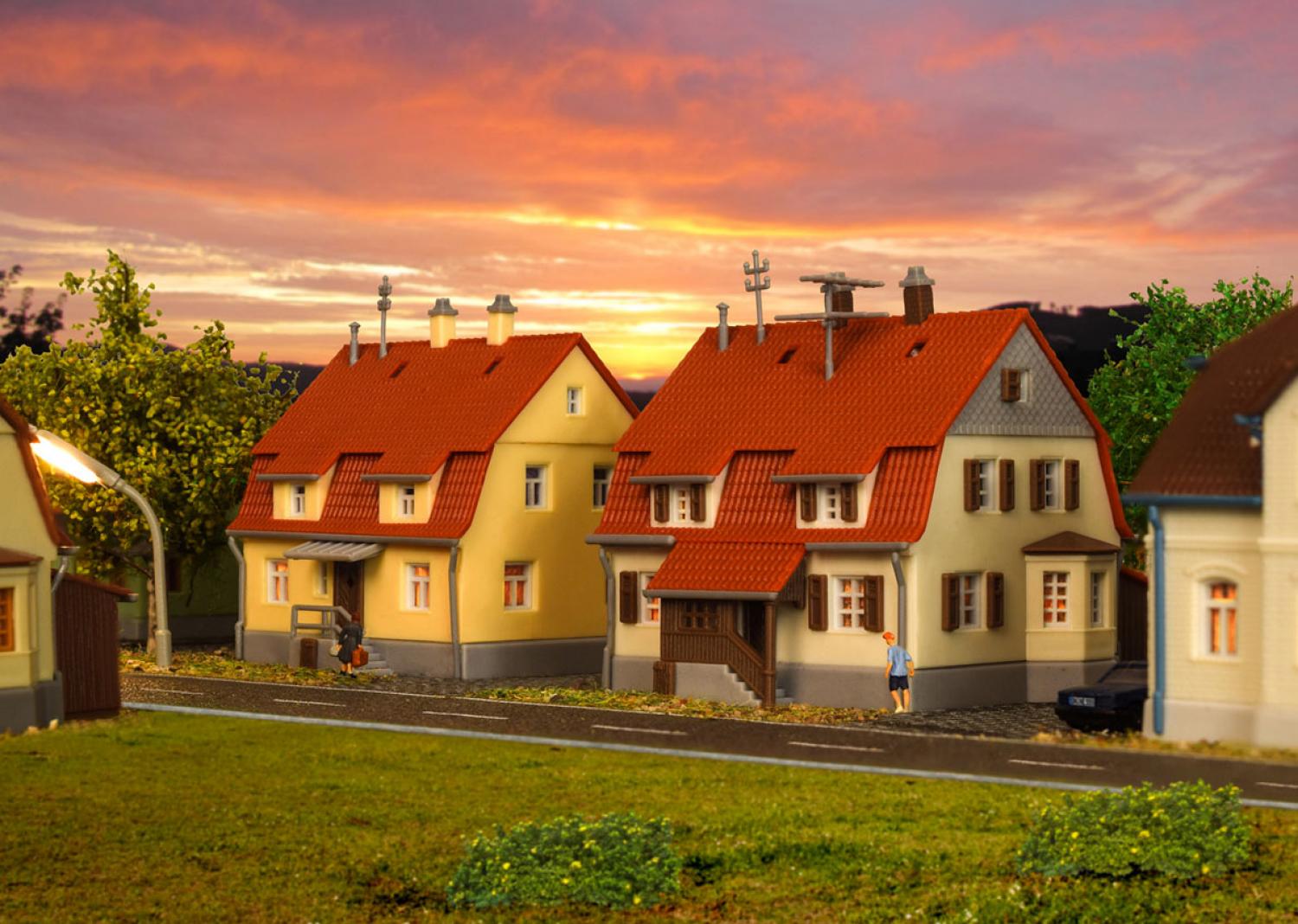 Kibri 36782 Z Siedlungshäuser 20er, 2 ST