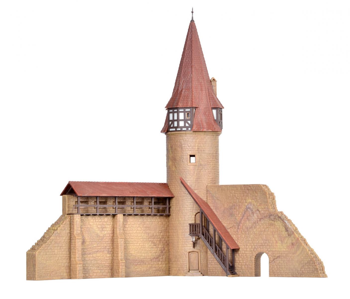 Kibri 37109 N Rundturm mit Mauer
