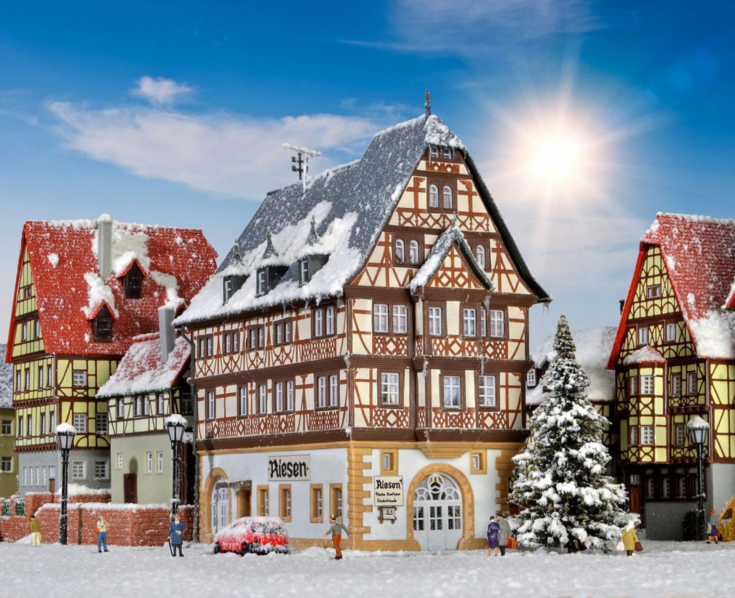 Kibri 37117 N Gasthaus Riesen Miltenberg