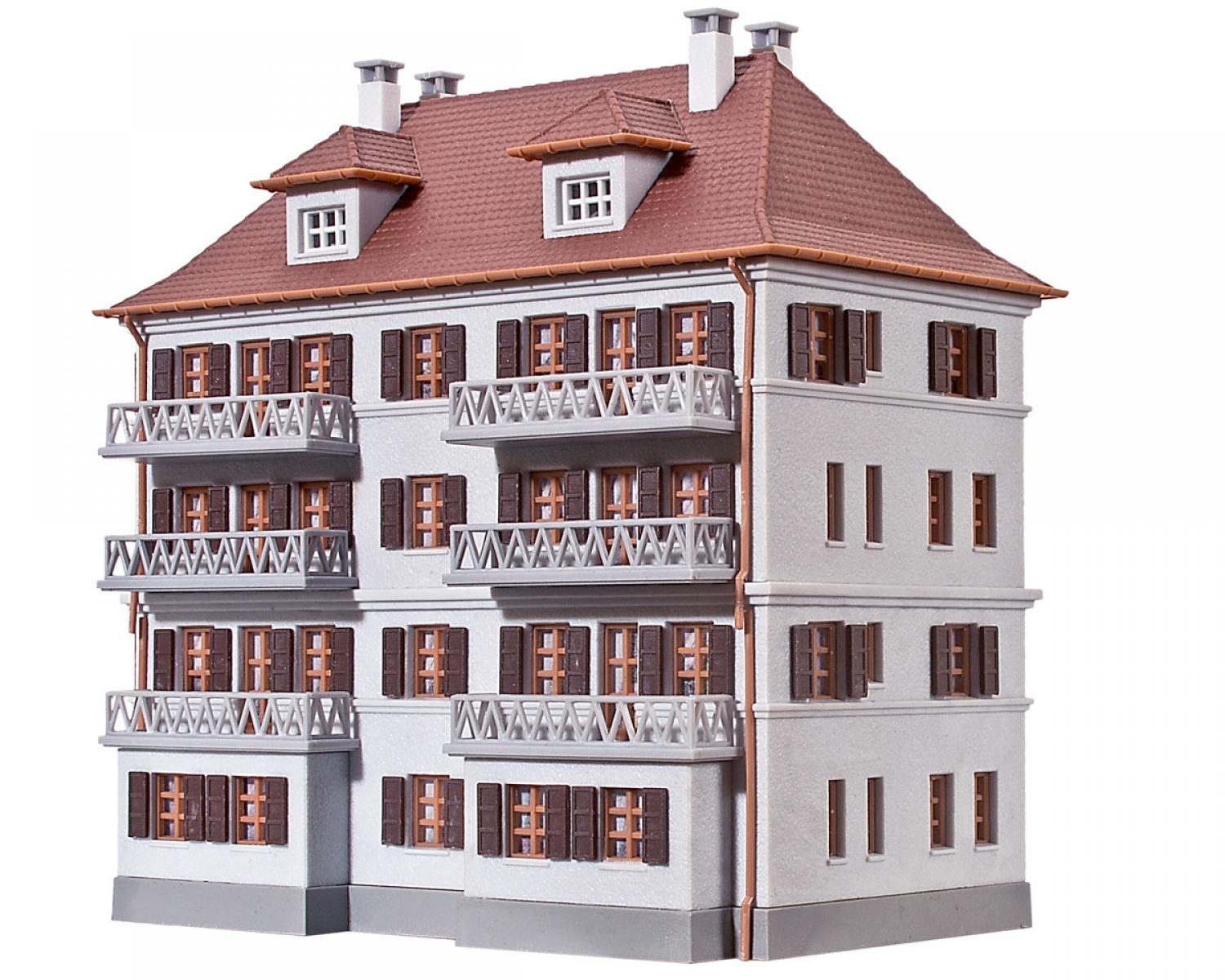 Kibri 37170 N Mehrfamilienhaus mit Balkon