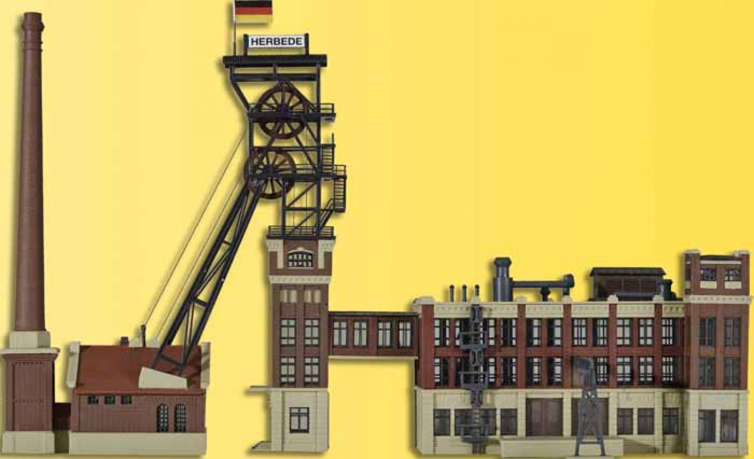 Kibri 37228 N Förderturm m.Maschinenhaus