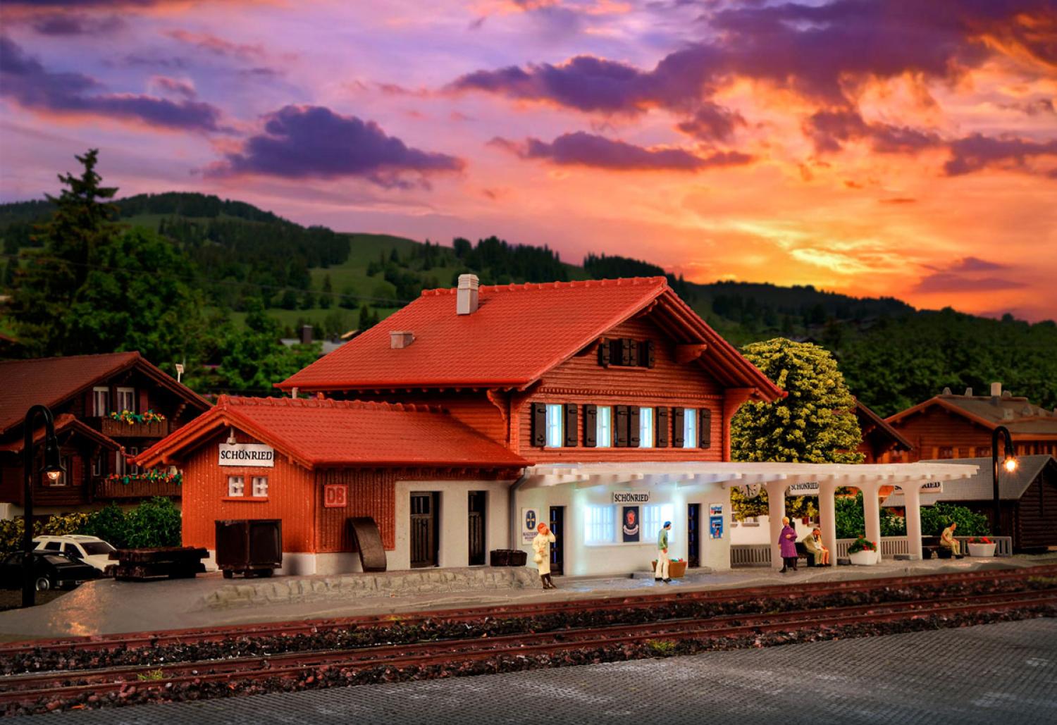 Kibri 37410 N Bahnhof Schönried