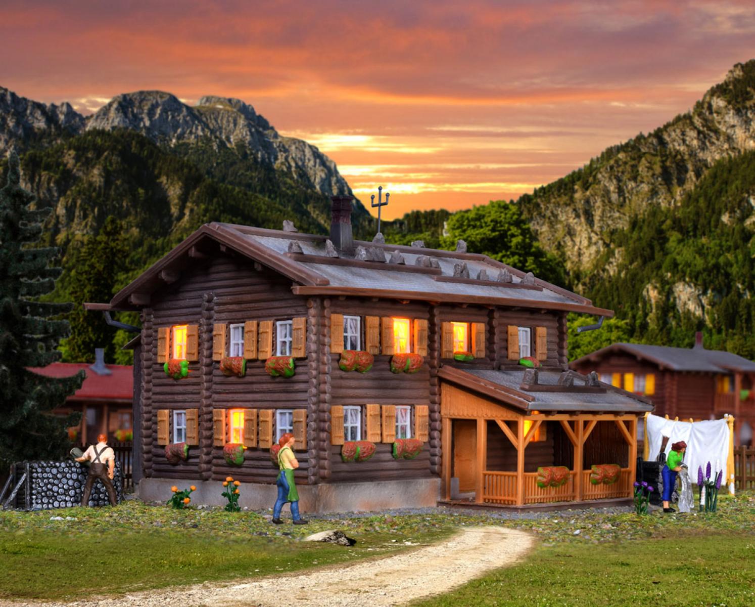 Kibri 38004 H0 Haus Sonnenhalde inkl.HBL