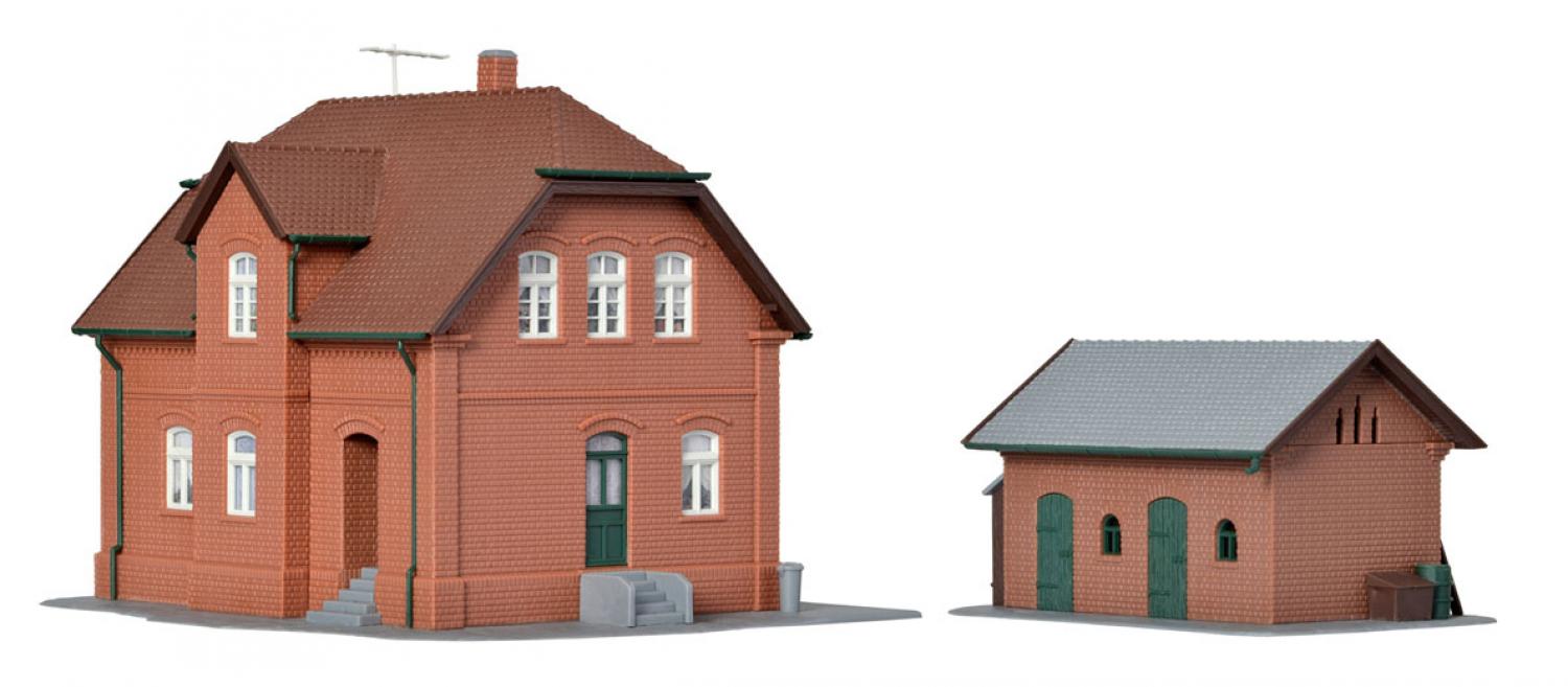 Kibri 38190 H0 Siedlungshaus Bottrop mit