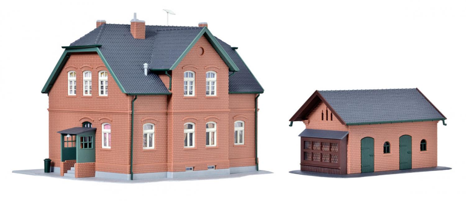Kibri 38192 H0 Werkswohnhaus Bottrop